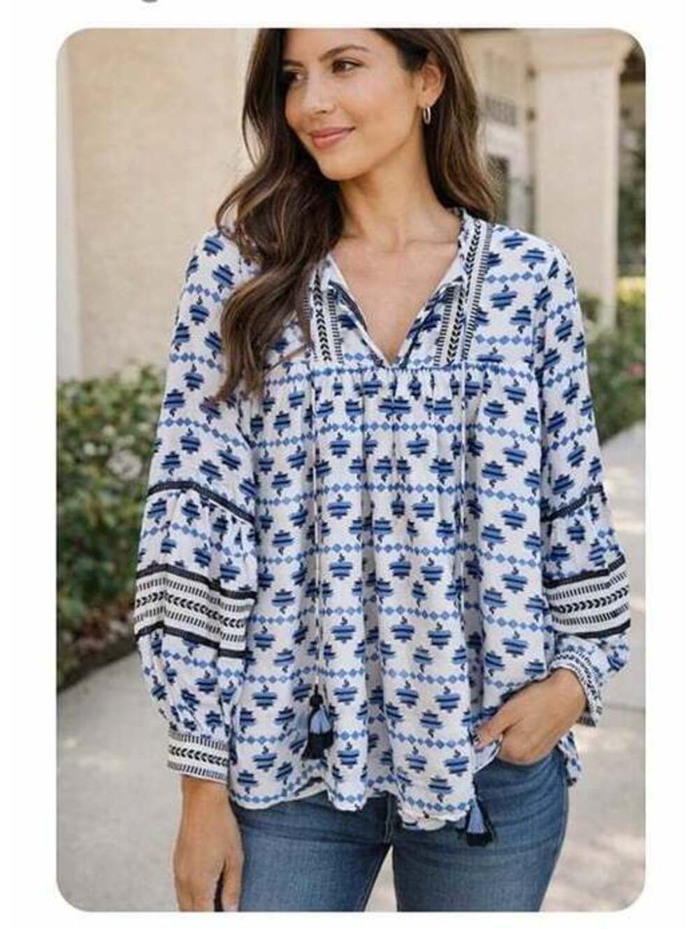 CK Bradley Oopsy Blouse NY